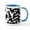 White/Blue Inside, variant on CafePress - Dalmatian Mug - 11 oz Ceramic Mug - Novelty Coffee Tea Cup