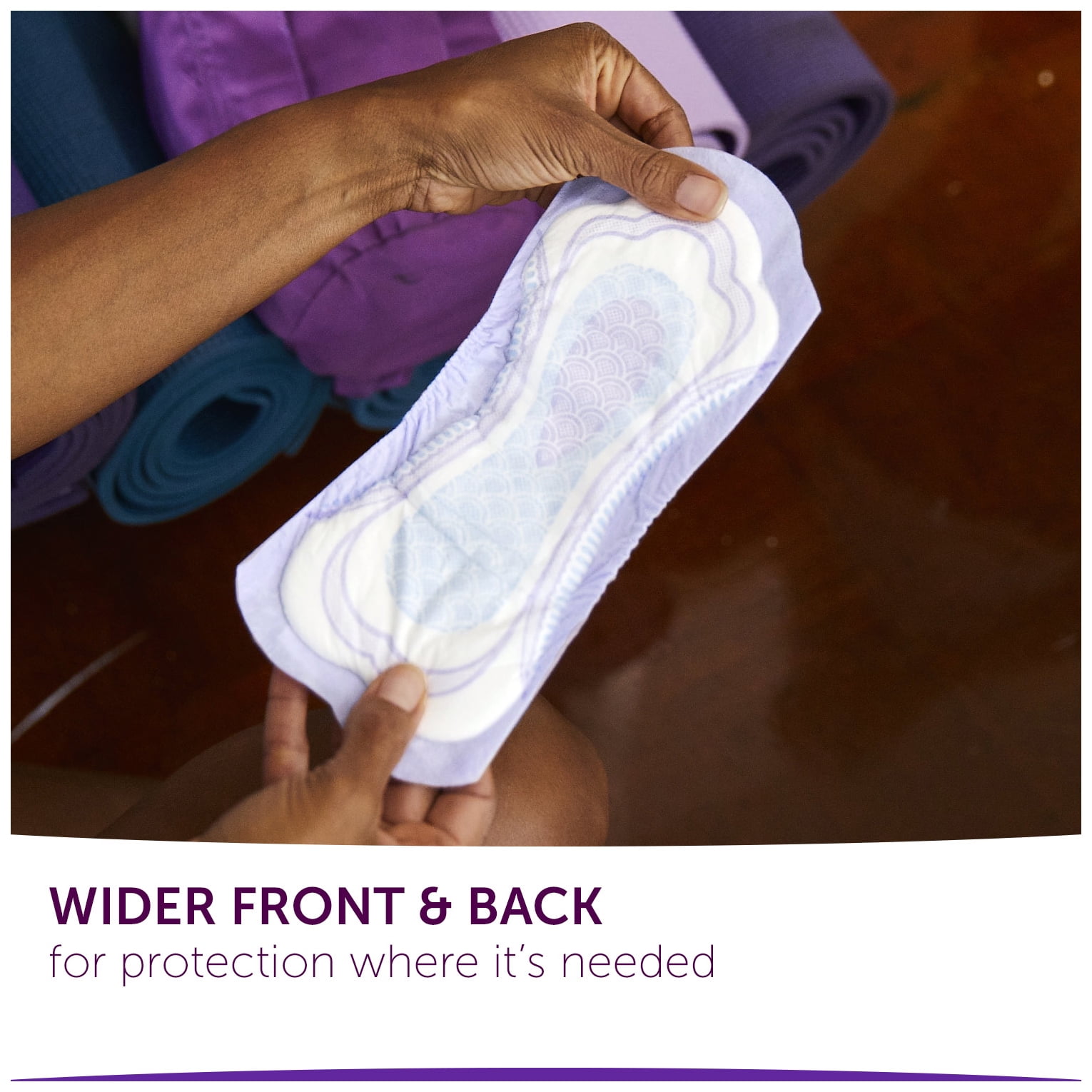 Poise Incontinence Pads for Women, Maximum Absorbency,Regular, 52 Ct