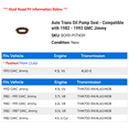 thumbnail image 2 of Auto Trans Pump Seal - Compatible with 1982 - 1993 GMC Jimmy 1983 1984 1985 1986 1987 1988 1989 1990 1991 1992, 2 of 2