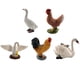 thumbnail image 2 of Modelo de pollo lindo pato ganso niños PVC juguete biológico decoración del hogar regalo seitruly WJ3884-03B, 2 of 7