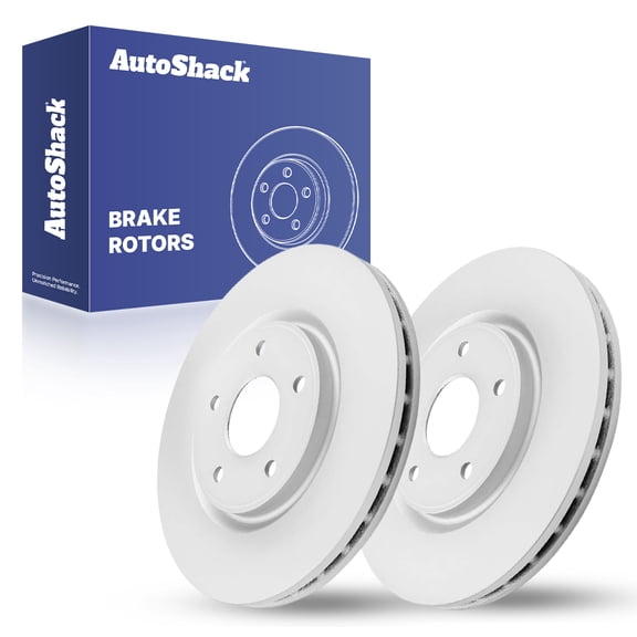 AutoShack Front Brake Rotors for Dodge & Chrysler, Grand Caravan 2012-2020 Journey 2012-2020 Pacifica 2017-2023, FWD AWD L4 2.4L V6 3.6L - Coated - ArmorStop - 13.03" (331 mm), 5-Lug