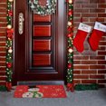thumbnail image 3 of Christmas Door Mat Cartoon Gnome Floor Mat Hallway Kitchen Foot Mat Soft Carpet, 3 of 5