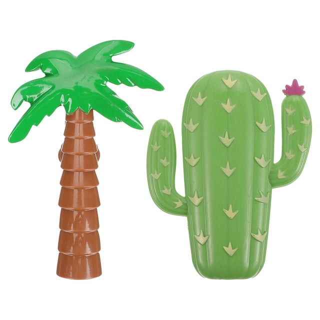 2pcs Beach Towel Clip Beach Chair Holder Clips Creative Coconuts Tree Towel Clips for Holiday Pool