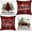 Multicolor, variant on Merry Christmas Throw Pillow Covers 18x18 Inch Set of 4, Xmas Trees Truck Buffalo Plaid Believe Farmhouse Decorative Cushion Cases for Home Decoration G421-18