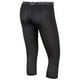 thumbnail image 4 of Mallas Nike Pro Dri-FIT para hombre 3/4 negro/blanco, talla M, 4 of 6