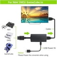 thumbnail image 3 of N64 to HD Converter Adapter, N64 Game Console Video to HD Adapter, 720P 1080P HD Link Cable, Support PAL NTSC, 3 of 5