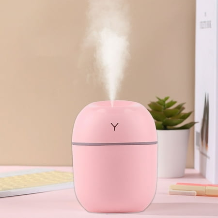 

Mittory USB Humidifier With Light Quiet Cool Mist Humidifier For Bedroom And Office Plants Easy To Clean