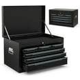 thumbnail image 1 of Gymax 24'' Tool Chest Case Steel Tool Box w/ 6 Drawers Top Storage Automatic Lock, 1 of 9