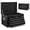 Black, variant on Gymax 24'' Tool Chest Case Steel Tool Box w/ 6 Drawers Top Storage Automatic Lock