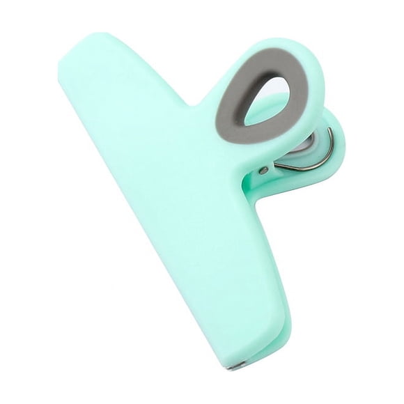 SHAR 4 Pack Pinces à Sacs de Chips (Vert), Pinces à Chips de 5 Pouces de Large, Grandes Pinces de Stockage Alimentaire avec Poignée Hermétique pour Sacs de Pain, Sacs de Collations et Sacs Alimentaires