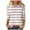 Beige, variant on Tiweut Leisure T Shirts for Women 3/4 Sleeve Graphic Crew Neck Summer Striped Tunics Classic Fit Ladies Tees,Z1 Hot Pink,M