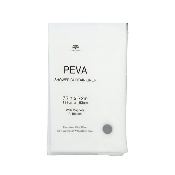Peva Shower Curtain Liner With Magnets, Eco Friendly Peva Shower Curtain Liner