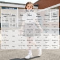 thumbnail image 3 of Cotton Two Piece Skirt Set for Girls Summer Puff Sleeve Collared Top Plaid Skirt Bow Tie Preppy School Uniform Outfit for Class Photos Party Recital, 3 of 6