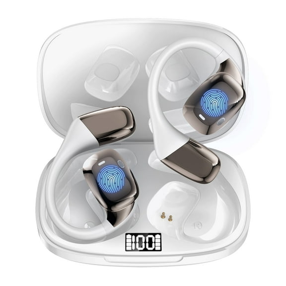 AI Translator Earbuds, 144 Languages Real-Time Translation Earbuds, 3-in-1 Wireless Bluetooth Translator Headphones with App for iOS & Android, for Travel, Business & Learning