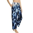 thumbnail image 2 of Sigee Blueberry Print Women's Soft Pajama Pants - Breathable and Comfortable Lounge Sleep Bottoms with Elastic Waistband and Pockets-X-Large, 2 of 9