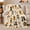 Halloween Puppies, variant on Halloween Dogs with Pumpkins and Witch Hats, Playful Holiday Style for Dog Lovers, Autumn Puppy Party and Halloween Gift, Cozy Flannel Blanket for Family Room and Playroom, Home Decor