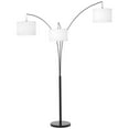 thumbnail image 5 of Modern Arc Floor Lamp With 3 Hanging Drum Shaped Lampshades Adjustable  Stylish For Living Room Bedroom, 5 of 6