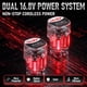 thumbnail image 5 of Amoladora angular TEENO 16,8 V 2000 mAh con 2 baterías y 6 discos, 5 of 8