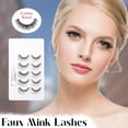 thumbnail image 5 of Profusion Cosmetics Iconic 3D Faux Mink Lashes, 5 Pairs Reusable Eyelashes with Adhesive for Natural to Dramatic Style, Lightweight & Cruelty-Free Set, Oh Darling, 5 of 6