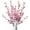 Light Pink, variant on Artificial Wintersweet Flower Bouquet 27 inches, Multiple Flower Branches Colorful,Spring Decorate for Wedding Home Table Daily Holiday Activities，Set of 4 Bouquets,Vase Not Included(Dark pink)