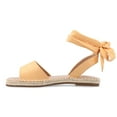thumbnail image 3 of Journee Womens Emelie Espadrille Flat Sandals, Widths Available, 3 of 11