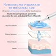 thumbnail image 5 of Limpieza ultrasónica Limpieza profunda de la cara Estiramiento facial Masaje Peeling Pala Limpiador de poros faciales Máquina de depuración de la piel facial Feliz Sencillez, 5 of 5