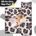thumbnail image 4 of Beige and Black Of Leopard Print Toddler Nap Mats for Kids Preschool,Sleeping Mat Bag or Kids,Toddler Sleeping Bag,Toddler Nap Mat or Daycare, 4 of 6