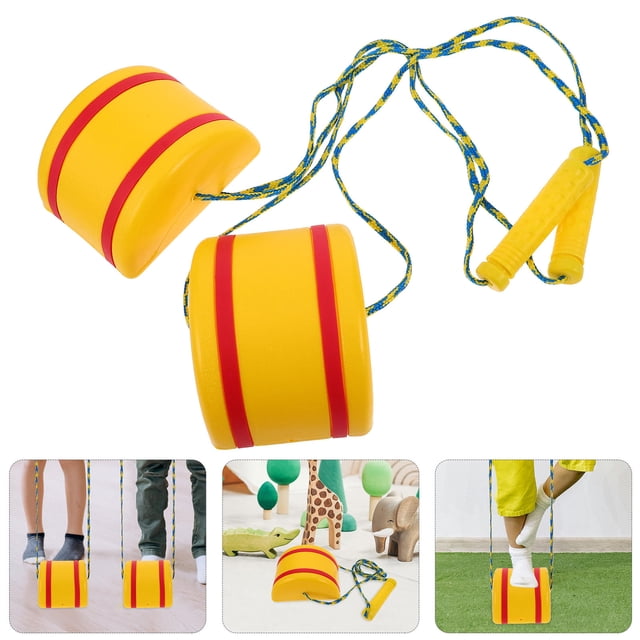 DEEPCRAFF 2pcs Walking Stilts Plastic Multi Physical Activity Development For Outdoor Obstacle Courses