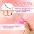 thumbnail image 4 of Depiladora manual Andibro Spring para eliminar el vello facial, juego de 4 piezas, 4 of 7