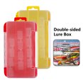 thumbnail image 1 of Neinkie Fishing Lure Box Double-sided Portable Handle Multifunctional Removable DIY Bafffle Transparent Tools Storage Plastic Heavy Duty Hook Bait Storage Box for Outdoor Fishing, 1 of 7