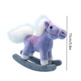 thumbnail image 4 of ICQOVD Rocking Horse Plush Stress Relief Desktop Decoration, 4 of 5