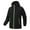 Black, variant on Xunlbb Coat Rain Jacket Men's Fashion Casual Outdoor Work Bag Long Sleeve Hooded Casual Coat/jacket Jacket on Clearance,M-3XL