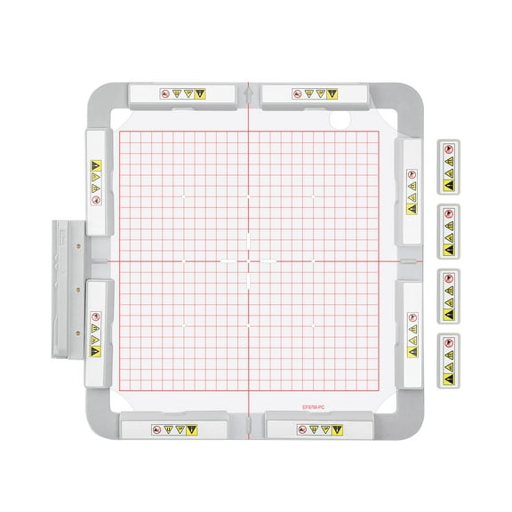 MaggieFrame Magnetic Embroidery hoop 9.5x9.5 inch for Brother/Babylock Embroidery Machine,Babylock Destiny (BLDY) Sewing Machines(240x240mm-Square magnet-EF97MK)