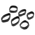 thumbnail image 3 of CIMAXIC 6Pcs Watchband Ring Genuine Leather Watchband Loop Flexible Watch Strap Ring Watch Loop,0.87"X0.39"X0.2", 3 of 5