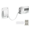thumbnail image 1 of Visland Refrigerator Freezer Door Lock with Password Adjustable Design No Tools Installation Easy to Set-up Child-Proof Fridge Door Lock, 1 of 8