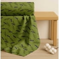 thumbnail image 4 of Soimoi Green Cotton Poplin Fabric Shadow & Bat Animal Print Fabric by Yard 42 Inch Wide, 4 of 7