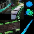 thumbnail image 5 of Vacemry Glow in Dark Pebbles, 300 Pcs Luminous Garden Stones for Pathway, Flower Pots, and Aquarium, Resin Pebbles that Glow at Night, Outdoor and Indoor Decor, 5 of 9