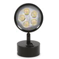 thumbnail image 1 of Lámparas de pared Zhivalor LED giratorias de 5W y 360 grados luz de pasillo ajustable en dirección Blanco frío Negro, 1 of 8