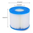 thumbnail image 2 of Filtro de piscina de repuesto de 6 uds Compatible con tipo D/vii 58283e, compatible con filtro tipo D, compatible con Escapes de verano tipo Vii Fi, 2 of 5