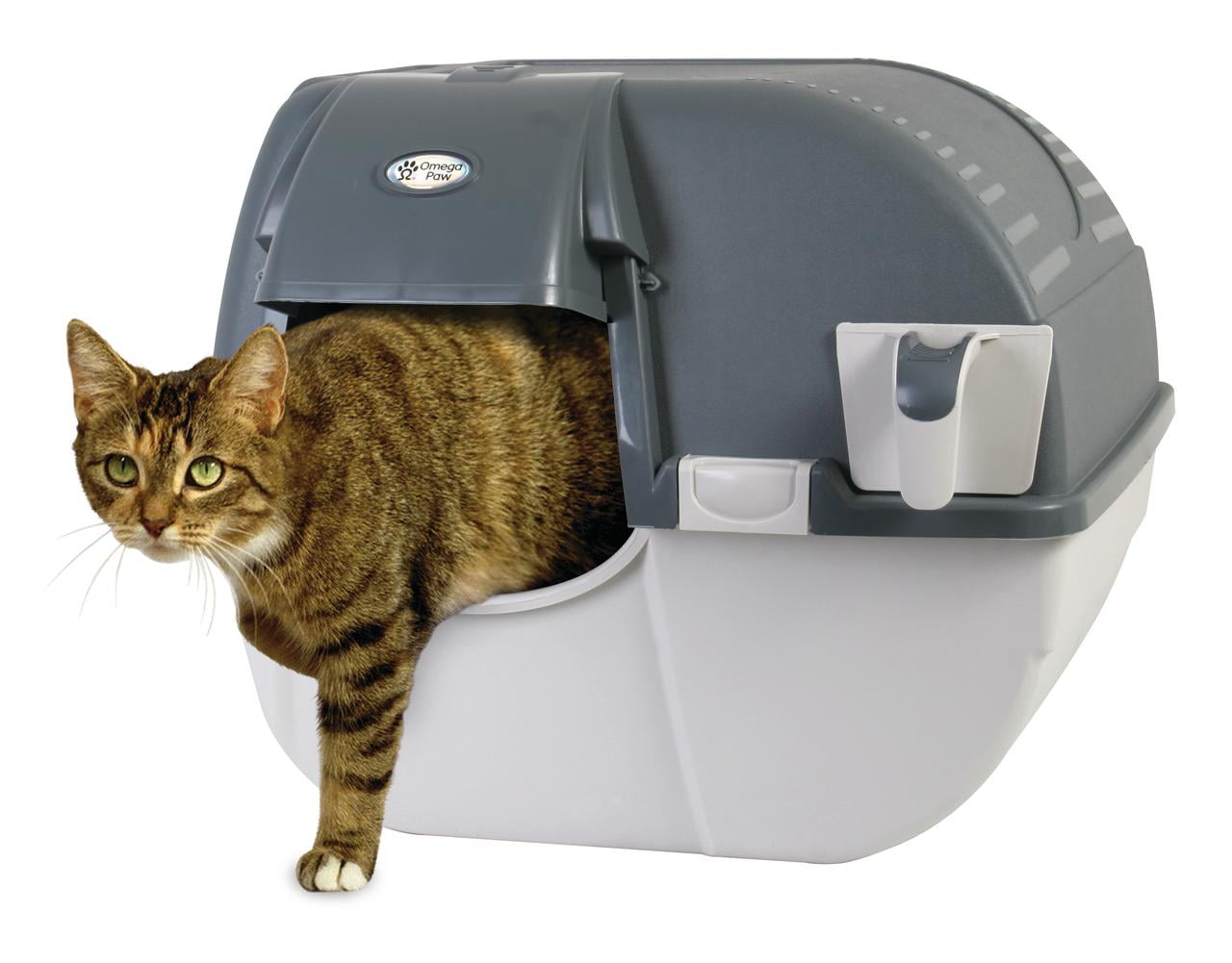 Omega Paw NRA15-1 Improved Roll 'n Clean Self Cleaning Litter Box 