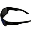 thumbnail image 6 of Timberland Matte Black Mens Plastic Rectangle Wrap Sunglass, TB7266. 2X, 6 of 6