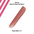 thumbnail image 3 of Almay Color & Care Hydrating Lip Gloss, Hypoallergenic, 200 Rose Glow, 0.1 fl oz, 3 of 9