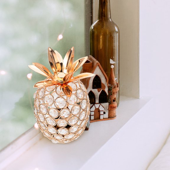 FRCOLOR  Decoration Fruit Pineapple Decorations Gift Figurine Office