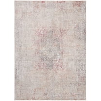 SAFAVIEH Dream Tanja Abstract Area Rug, Grey/Red, 5' x 8'