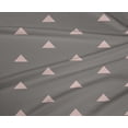 thumbnail image 4 of oneOone Polyester Lycra Light Gray Fabric Triangle Geometric Fabric For Sewing Printed Crafts Fabric By The Yards 56 Inches Wide, 4 of 4