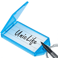 thumbnail image 2 of 20Pcs Transparent Keychains with Label Windows for Clear Identification, 2 of 5