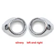thumbnail image 1 of For Ford Focus 2012 2013 2014 Car Accessories Front Fog Lamp Frame Modified Head Fog Light Cover Decoration Ring, 1 of 1