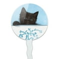 thumbnail image 2 of Black Kitten Cat in Bucket Tin Pail Cupcake Picks Toppers Decoration Set of 6, 2 of 7