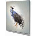thumbnail image 2 of Design Abstrait de Pintade - Art Mural sur Toile d'Animaux, 2 of 3