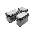 thumbnail image 4 of Aluminum Motorcycle Panniers Luggage Side Cases + Mount for Honda CRF1000 Africa Twin 2016 2017, Left 58L+ Right 52L + Top 50L, 4 of 8